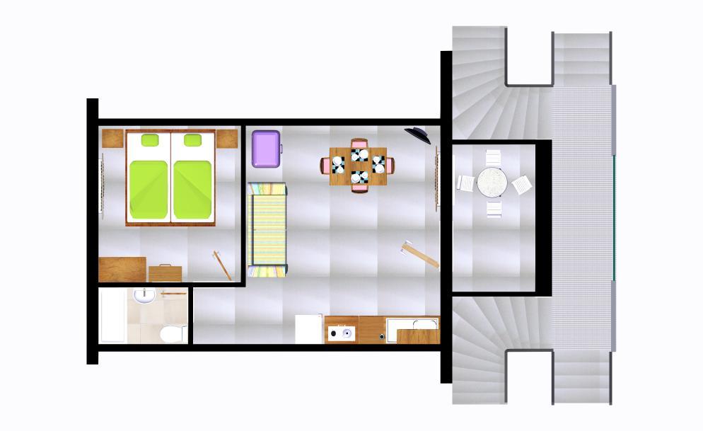 Iris Apartments Chrani Ruang foto